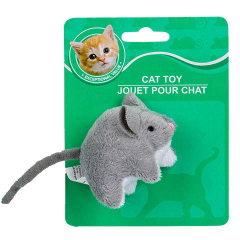 [Australia] - Pet Supplies 2 Cat Mouse Toys. Plush Mouse Cat Toys. Kitten Kitty Chew Scratching Rat Toys. 