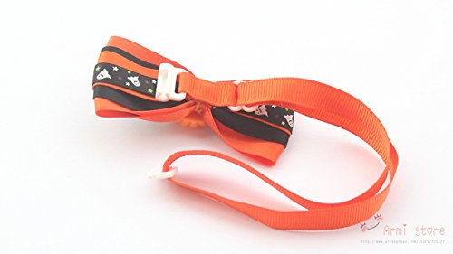 RMCtrends® Halloween Adjustable Pet Collar / Bow Tie - 7cm ( Pack of 2) - PawsPlanet Australia