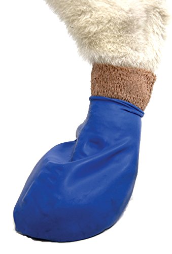 [Australia] - Pawz Blue Water-Proof Dog Boot, Medium, Up to 3-Inch 