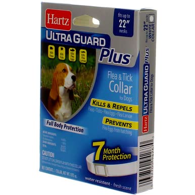 Hartz UltraGuard Plus Flea Tick Collar Dog (Pack of 4) - PawsPlanet Australia