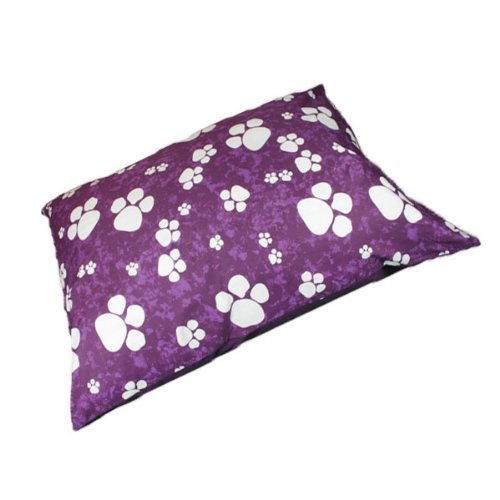 Comfort-Style Medium (18 x 28) Dog Bed Pillow/Cushion ~ PolyCotton washable Cover with ZIP Pet Cushions (COVER + PILLOW) COVER + PILLOW - PawsPlanet Australia