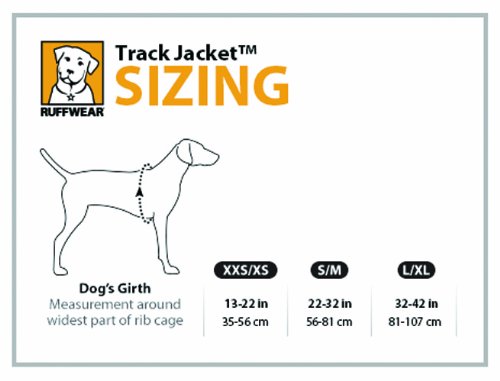 Ruffwear Track Jacket for Pets, XX-Small/ X-Small, Blaze Orange XX-Small/X-Small - PawsPlanet Australia