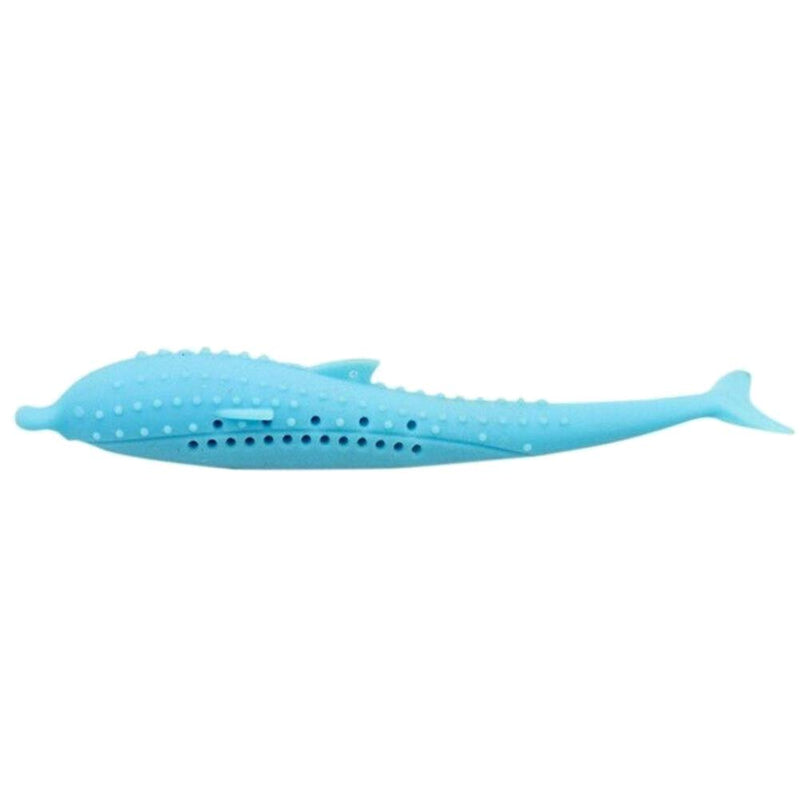 Enow Cat Catnip Toy, Newest Cat Toothbrush Silicone Fish Shape, Catnip Toys Simulation Fish Flop Cat Toy Shape Teething Pet Silicone Molar Stick Teeth with Catnip Pet Toys - PawsPlanet Australia