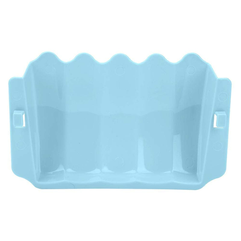 Hay Rack, Rabbit Grass Feeder Plastic Hanging Hay Manger Hay Bowl External Shelf for Rabbit Bunny Guinea PigChinchilla 9.8x6.2x2.7in(Blue) Blue - PawsPlanet Australia