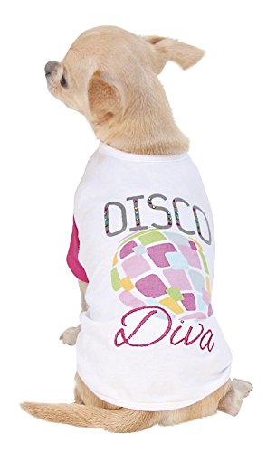 croci Disco T-Shirt, 0.25 cm - PawsPlanet Australia