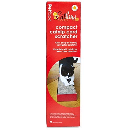 Petface Compact Catnip Card Scratcher - PawsPlanet Australia