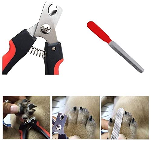 Anigood Pet Dog Puppy Cat Claw Nail File Trimmer Pliers Scissors Clippers Safe Tool - PawsPlanet Australia