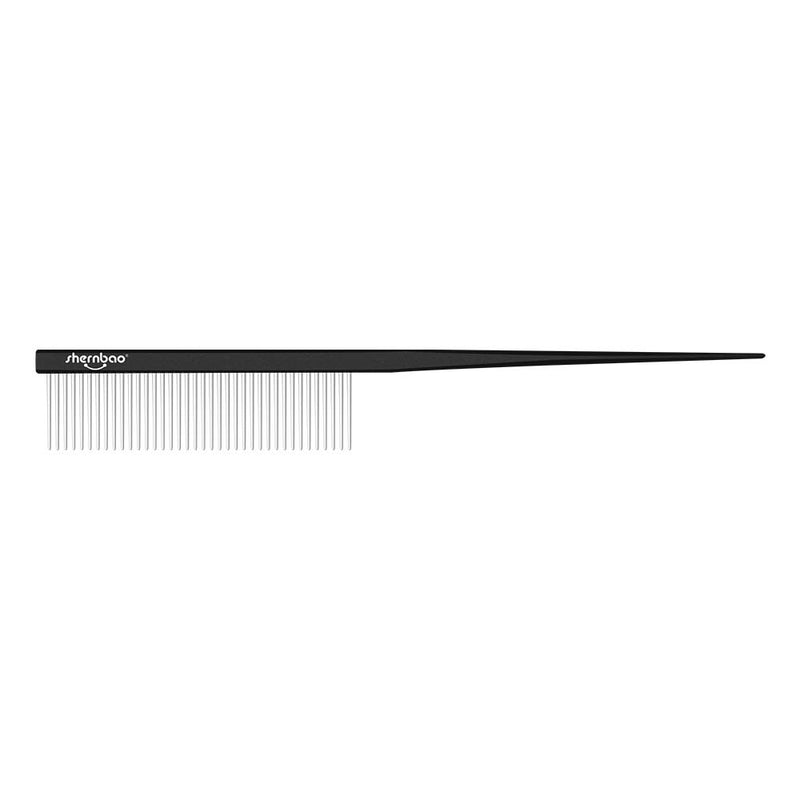 Dog Pet Steel Comb For Large, Medium And Small Dogs, Cats, Horses (Small, black) - PawsPlanet Australia