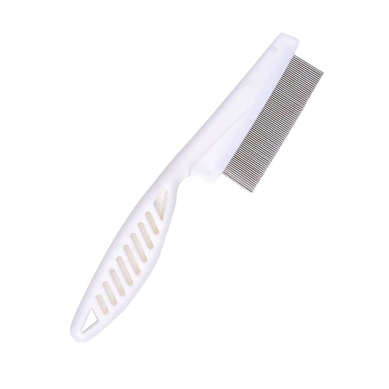 Dog Comb,2PCS Alloy Cat Comb for Tangles and Knots,Flea Comb with Stainless Steel Teeth for Matted Fur ,Pet Supplies,Cat and Dog Grooming Accessories - PawsPlanet Australia