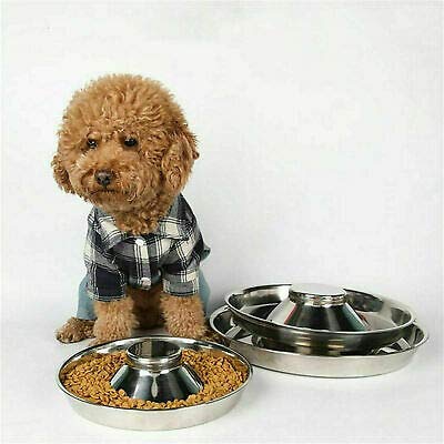 [Australia] - King International Stainless Steel Dog Bowl 3 Puppy Litter Food Feeding Weaning|SilverStainless Dog Bowl Dish| Set of 3 Pieces | 29 cm - for Small/Medium/Large Dogs, Pets Feeder Bowl and Water Bowl 