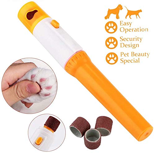 Value for Money Products Manicure Pedicure File Kit Pet Dog Cat Nail Trimmer Grinder Grooming Electric_UK - PawsPlanet Australia