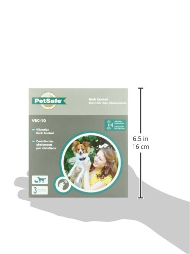 PetSafe VBC-10 Vibration Bark Control, Adjustable to 68.6 cm, Anti-Bark, Automatic, Safe - PawsPlanet Australia