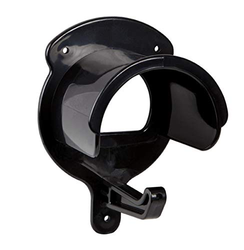 PFIFF 001235 Snaffle Holder Plastic Closed Holder Black - PawsPlanet Australia