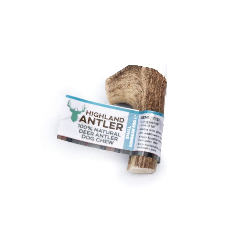 Antos Antler Dog Chew Small - 100% natural SHAPES MAY VARY (Small Small 50-75g) - PawsPlanet Australia