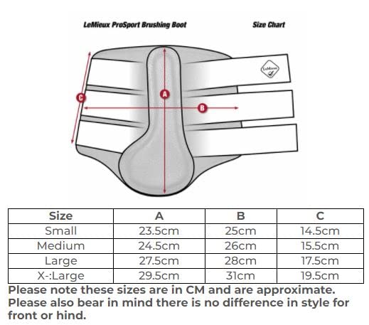 LeMieux Fleece Edge Mesh Brushing Boot for Horses in Black - Lightweight - Suitable for Sensitive Skin - M Medium - PawsPlanet Australia