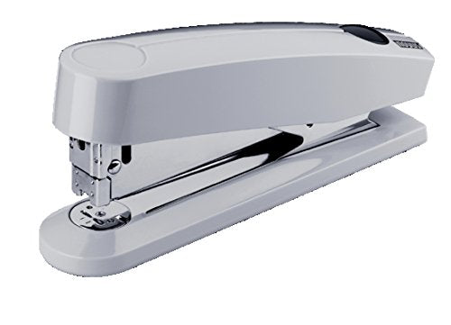 Novus B 7A comfort stapler (30 sheets stapling capacity, automatic function, incl. 200 staples) glossy gray - PawsPlanet Australia