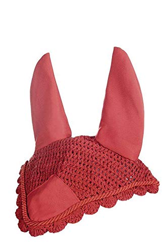 HKM 33873232 Fly mask, L, dark red. - PawsPlanet Australia