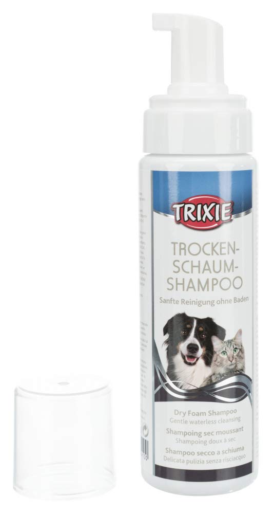 Trixie Dry Foam Shampoo for Dogs and Cats, 450 ml - PawsPlanet Australia