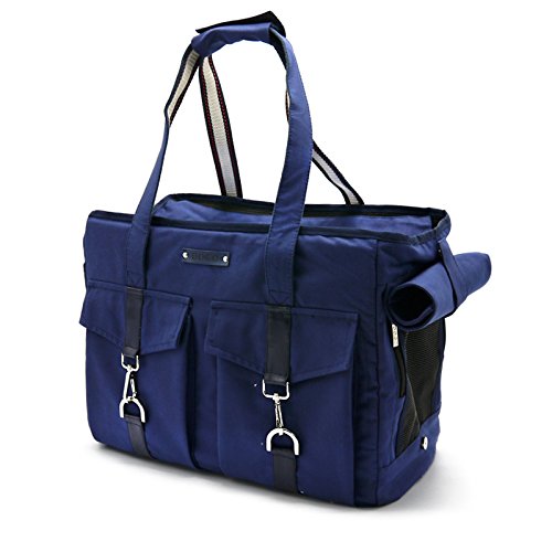 [Australia] - DOGO Buckle Tote Dog Carrier - Navy Blue 