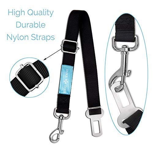 [Australia] - Dog Seat Belt, Pet Dog Cat Car Seatbelt Harness Safety - Adjustable Safety Belt Pet Leash - Heavy Duty Nylon - Universal Fit (1 Leash) 