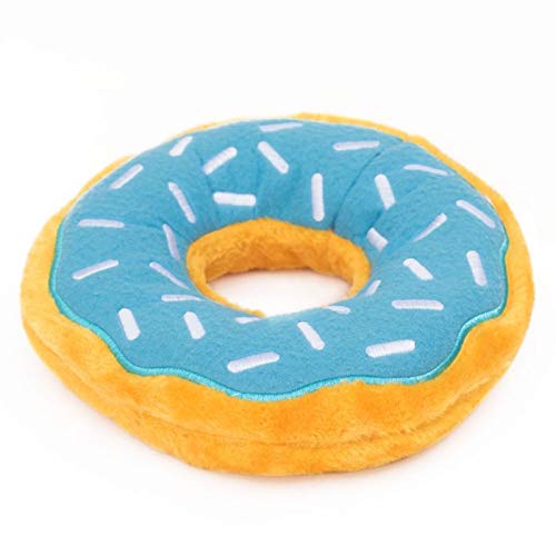 [Australia] - ZippyPaws ZP865 Jumbo Donutz Blueberry Squeak Toy 