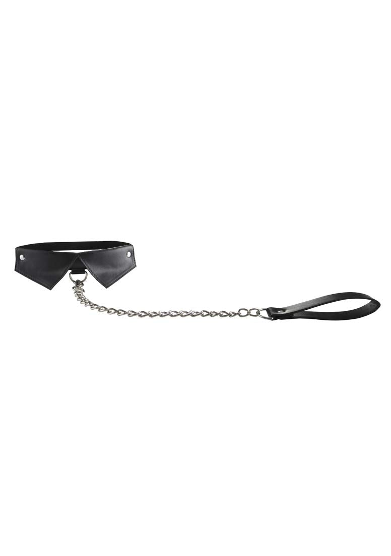 Ouch! Exclusive Collar and Leash, Black - PawsPlanet Australia