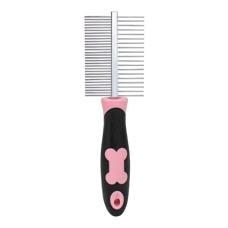 Dog comb, 1 piece pet comb, pet care comb, rounded teeth, dog comb, flea comb for removing fleas, pet comb, flea comb, stainless steel pet care comb, brush against fleas undercoat, care comb - PawsPlanet Australia