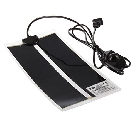 [Australia] - Rely2016 110V Reptile Heating Pad Reptile Under Tank Warmer Mat Heat Mat with Temperature Controller (14W 11x11") 