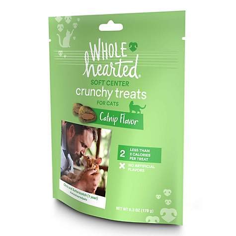 [Australia] - WholeHearted Soft Center Crunchy Catnip Flavor Cat Treats 6.3 OZ 