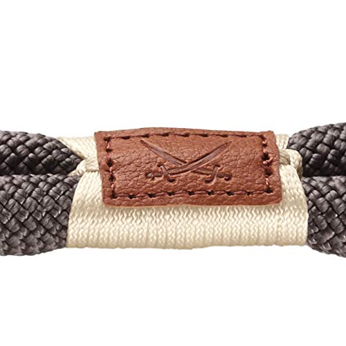 HUNTER Collar Sansibar Rantum Rope, 55 cm, Grey Medium - PawsPlanet Australia