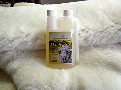 Woolskin Woolwash & Shampoo for Sheepskin, Lambskin, Shearling, Fleece & Woollens (500 ml) - PawsPlanet Australia