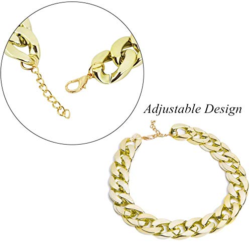 Legendog Glasses for Cats, 2pcs Cat Glasses Cat Gold Chain and Cat Sunglasses, Fashion Cool Pet Sunglasses Adjustable Pet Gold Chain Set for Cats and Small Dogs - PawsPlanet Australia