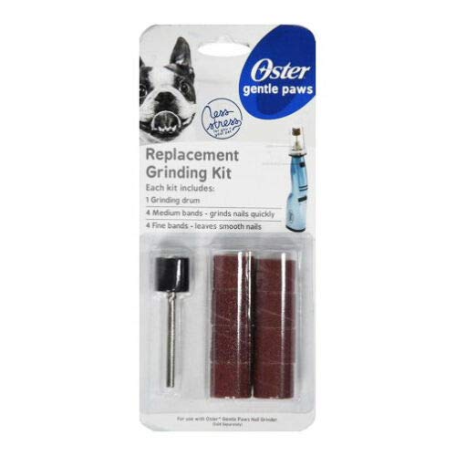 [Australia] - OsterGentlePaws Replacement Grinding KIT 1-Drum 8-Bands for Dogs Nail Grinder 