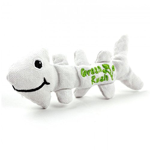 ALL FOR PAWS Green Rush Fish Bones Catnip Toy, 1.7 kg - PawsPlanet Australia