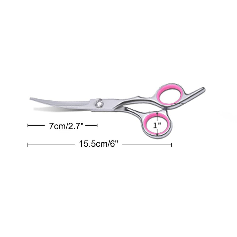 Pet dog grooming scissors, high performance titanium coated stainless steel dog grooming trimmer thinning/straight/curved scissors - PawsPlanet Australia