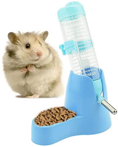 Yunjiadodo Hamster Water Bottles No Drip Dwarf Hamster Water Dispenser Small Animal Pet Water Bottle for Hamsters Rats Mice rabbit 125ml - PawsPlanet Australia