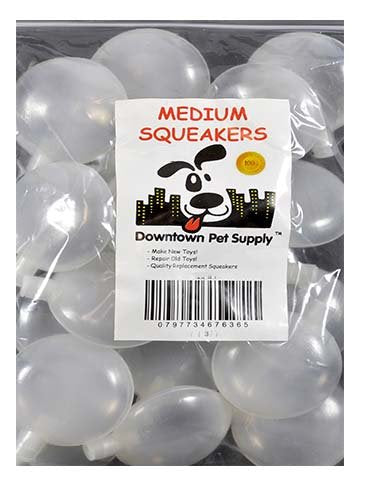 [Australia] - Downtown Pet Supply Medium Replacement Squeakers, 1 3/4" in Diameter 20 Pack 