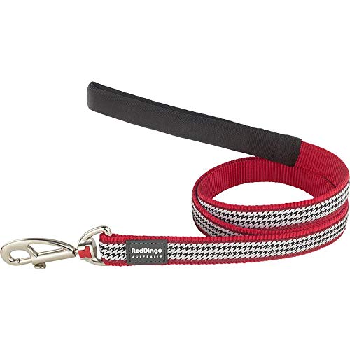 Red Dingo - Strap Style Red Medium Lead - PawsPlanet Australia