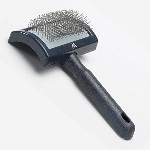 [Australia] - Millers Forge Universal Curved Slicker Brush Large for Dog Professional Grooming 