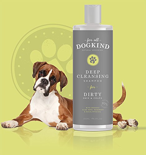 For All DogKind Deep Cleansing natural shampoo for Dirty skin & coats 250ml - PawsPlanet Australia
