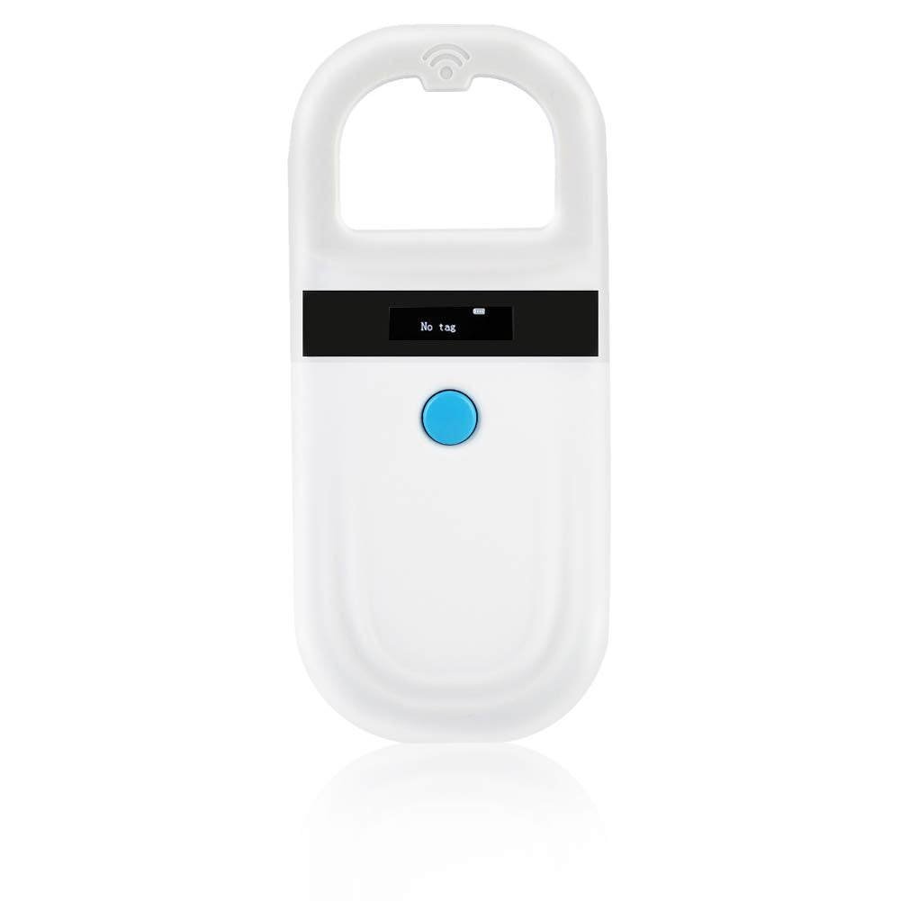 Chip reader for animals animal pet tag chip reader microchip reader microchip scanner microchip scanner RFID 134.2Khz, pet tag ID microchip scanner for animal tracking FDX-B - PawsPlanet Australia