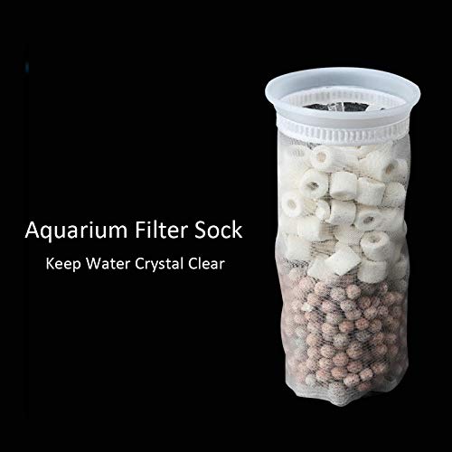 [Australia] - CONIE Large Aquarium Filter Bags 7" Opening x 17" Long Nylon Filter Socks 200 Micron Felt Filtration 2Pack 
