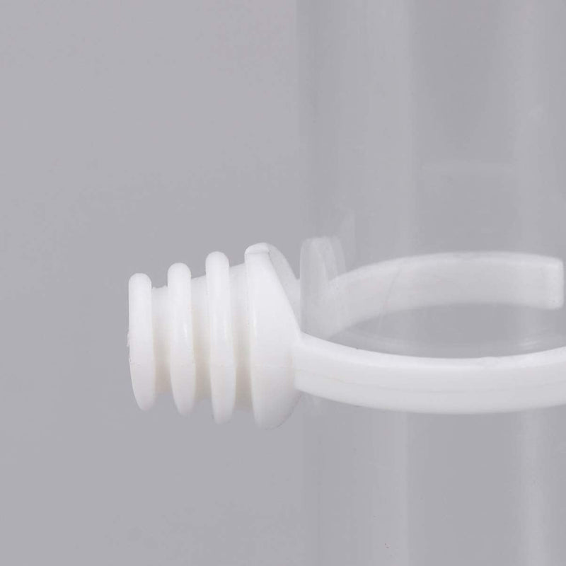 VILLCASE Bird Waterer Feeding Cup Hanging Bird Feeder Seed and Water Feeder Bird Cage Water Bottle Dispenser Feeder for Bird Canary Budgie Cockatiel (Random Color) - PawsPlanet Australia