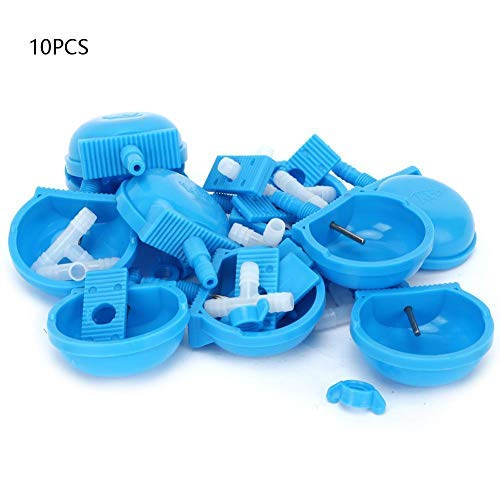 10 Sets Rabbit Drinker Rabbit Waterer Rabbit Drinking Bowl Feeding Bowl Farm Cage Accessories Supplies for Rodent Animal - PawsPlanet Australia