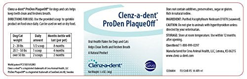 Clenz A Dent Food Additive (40 gm) - PawsPlanet Australia