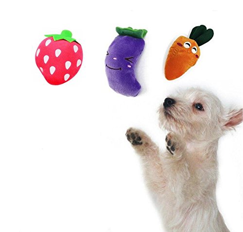 Emwel Small Dog Toys Squeaky Dog Toys Pets Squeaky Toy, 6 PCs Plush Puppy Toys for Small Medium Dogs Soft Squeaky Dog Toys - PawsPlanet Australia