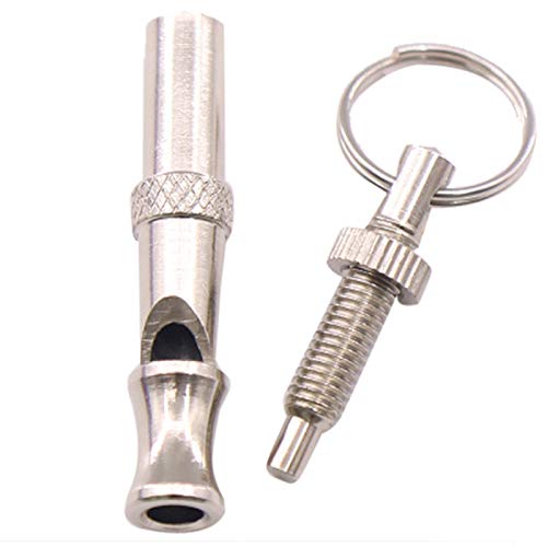 VizGiz 3 Pack Dog Whistle Training to Stop Barking to Make Dogs Come to You Ultrasonic Sound with Adjustable Frequencies Sit Down Recall Repel Silent Bark Control Tool - PawsPlanet Australia