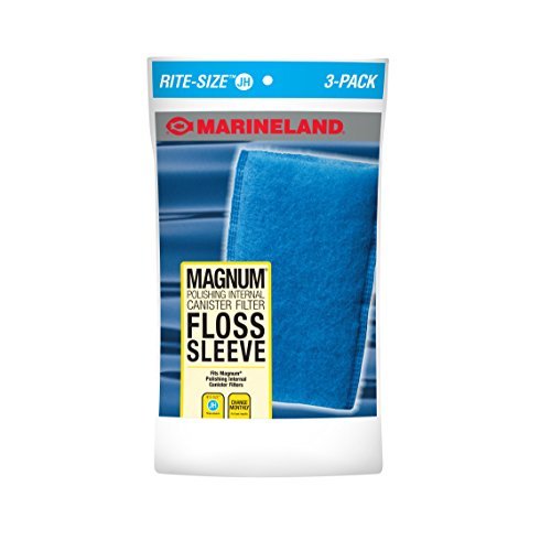 [Australia] - Marineland ML90769 JH Floss Sleeve Magnum Polishing Internal Filter (6 Pack) 