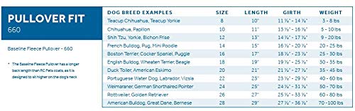[Australia] - RC Pet Products Baseline Fleece Dog Coat, 10, Neon Coral/Purple (RC Pet Products Limited, us_Pets, RCPAG) 