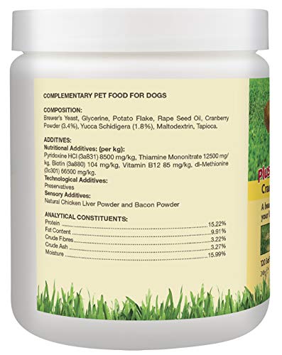 Overby Farm Grass Saver Soft Chews for Dogs, 120-Piece, 240 g - PawsPlanet Australia